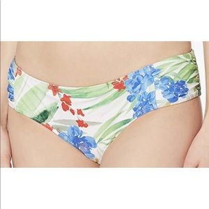 Athena Tab Side Swimsuit Bikini Bottom, Havana Botanica 12 New
